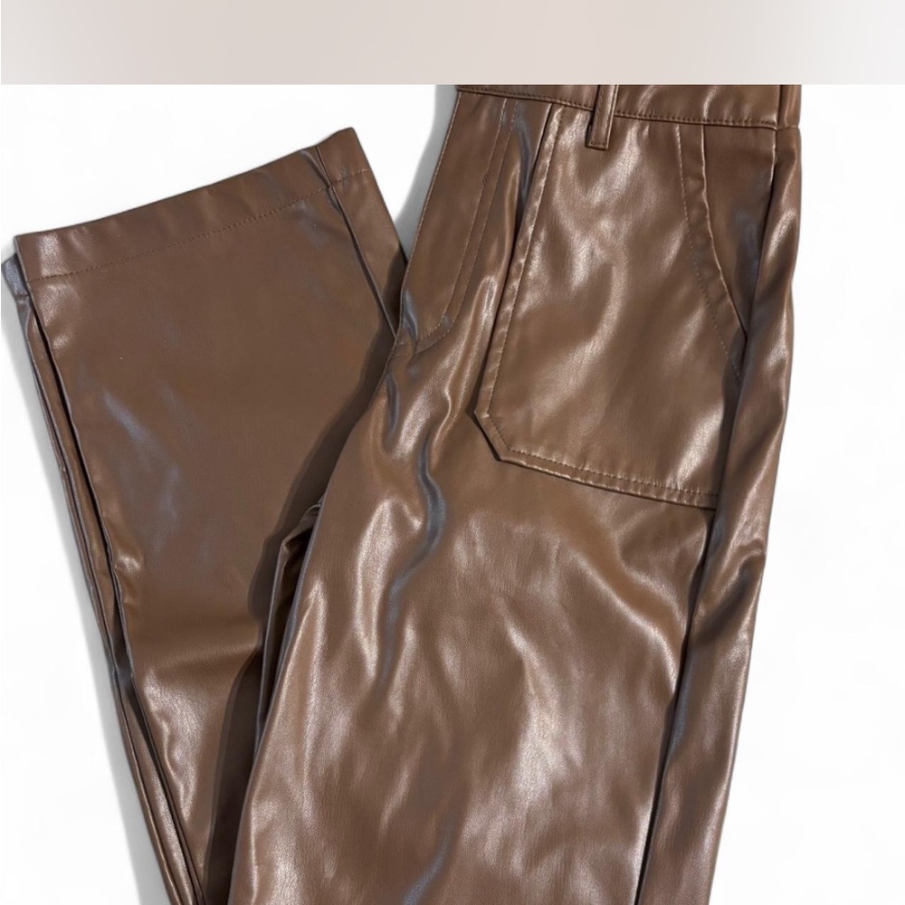 Kendall & Kylie Brown Straight Leg Pants